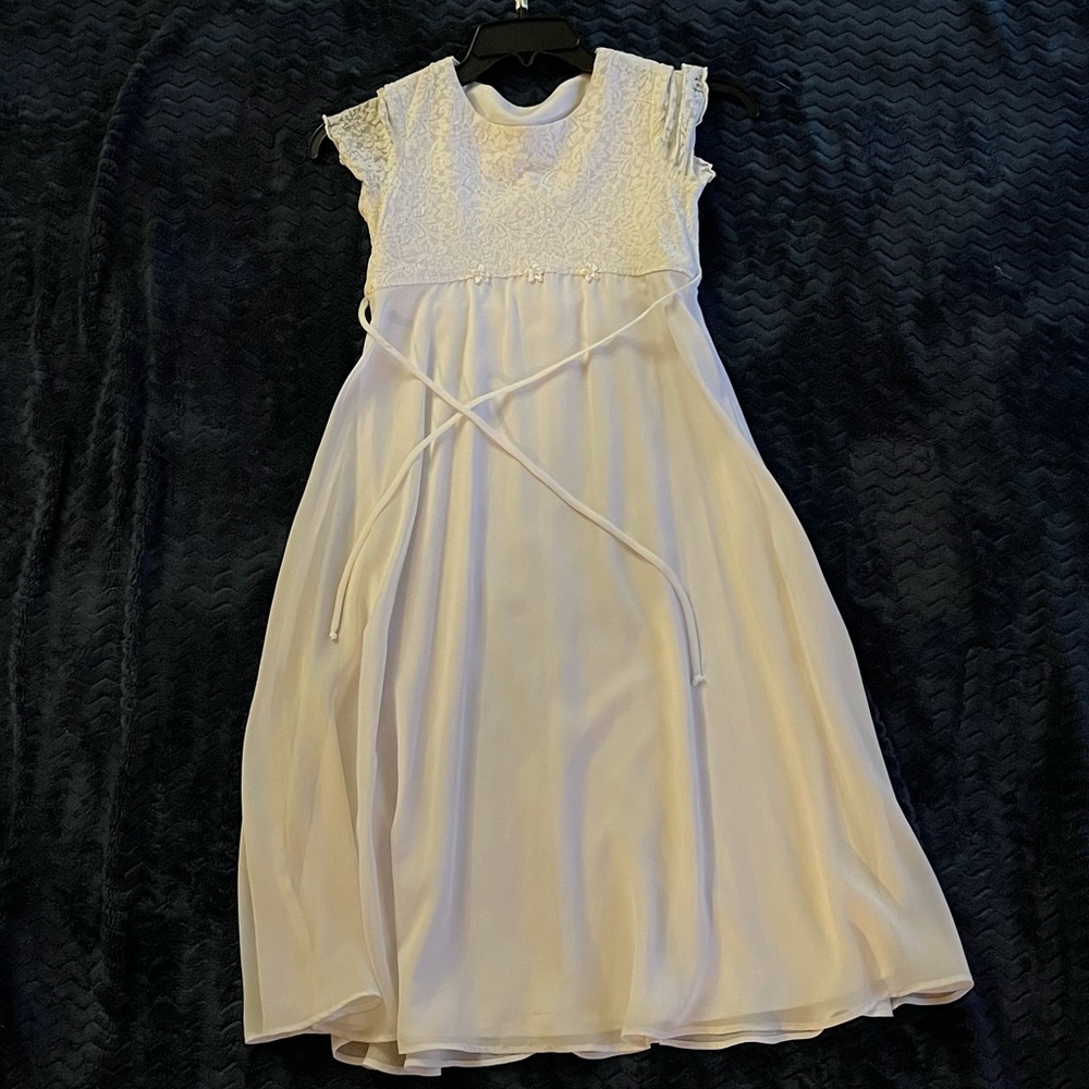 White dress